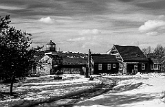 Original Rockland Harbor Southwest Light -BW